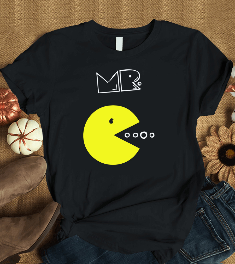 MR PACMAN Retro Video Game Icon Classic T-Shirt