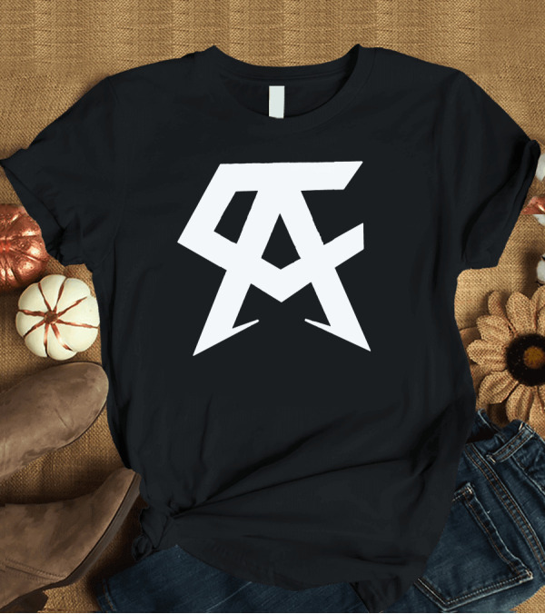 T-Shirt: Canelo Alvarez CA Bold Monogram Style Icon White T-Shirt Canelo Alvarez CA Bold Monogram Style Icon White T-Shirt