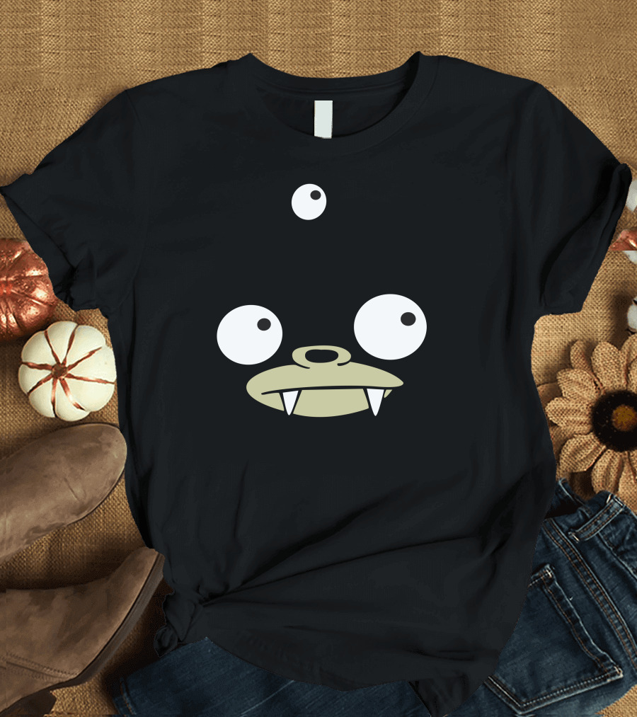 Nibbler Face Futurama Character Eyes and Teeth T-Shirt