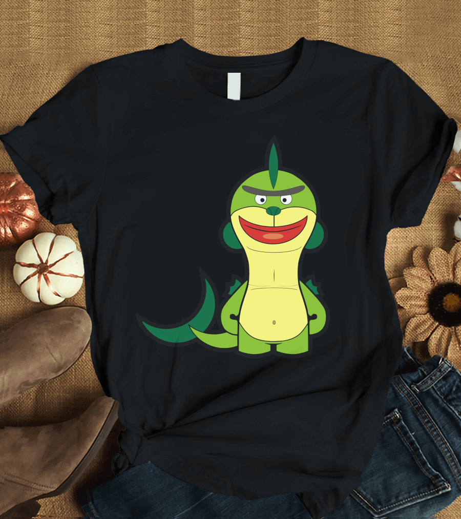 The Missing Link Dinosaur Cartoon Character T-Shirt