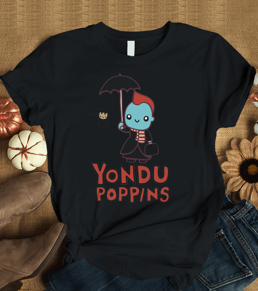 Yondu Poppins Umbrella Magic Guardians Crossover T-Shirt