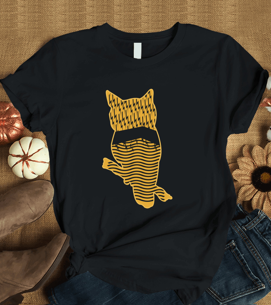 Twin Peaks Gold Owl American Ladies Iconic T-Shirt
