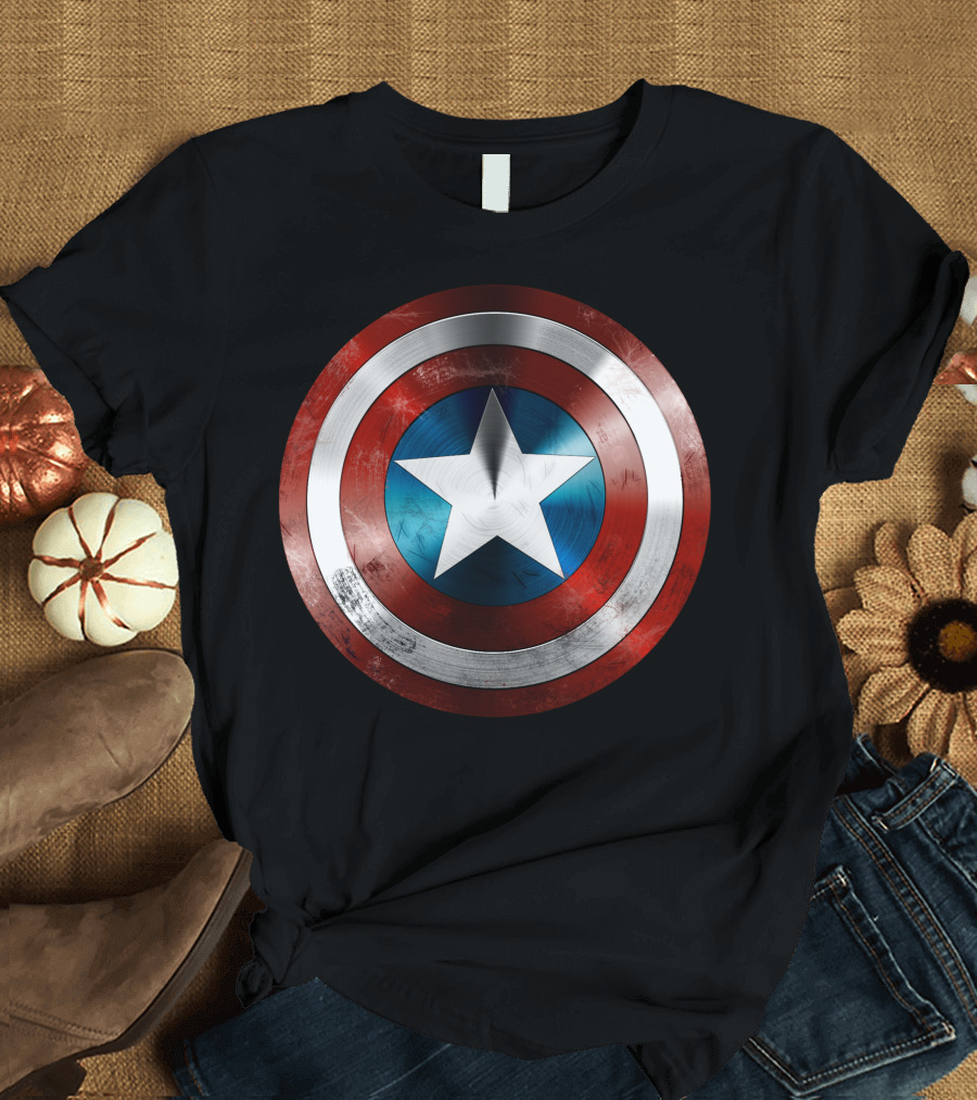 Advangers Captain America Shield Icon T-Shirt