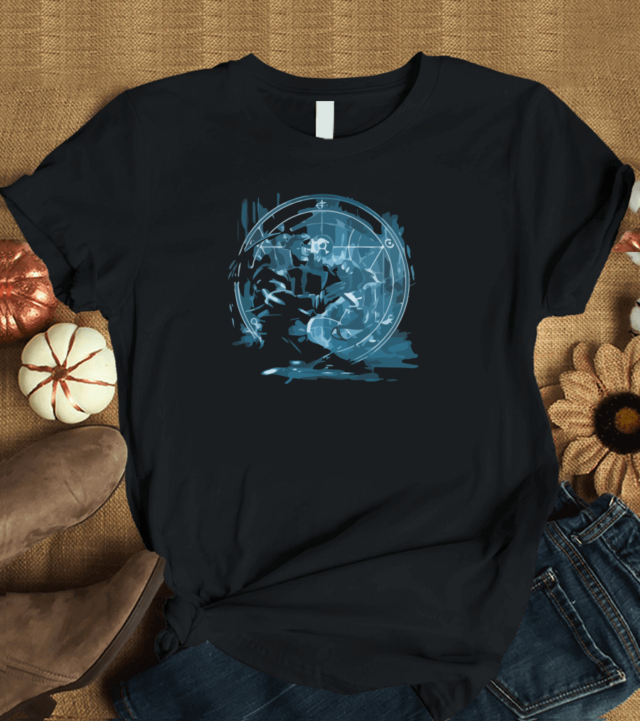 Alphonse Storm Fullmetal Alchemist Alchemy Circle T-Shirt