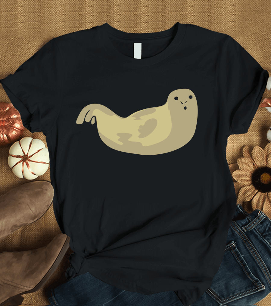 Anjing Laut Cute Seal Cartoon T-Shirt