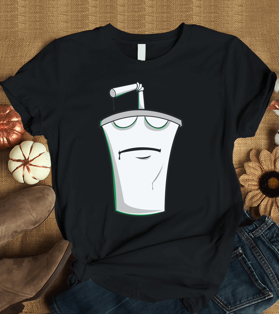 Aqua Teen Hunger Force Master Shake Character Retro Cartoon T-Shirt