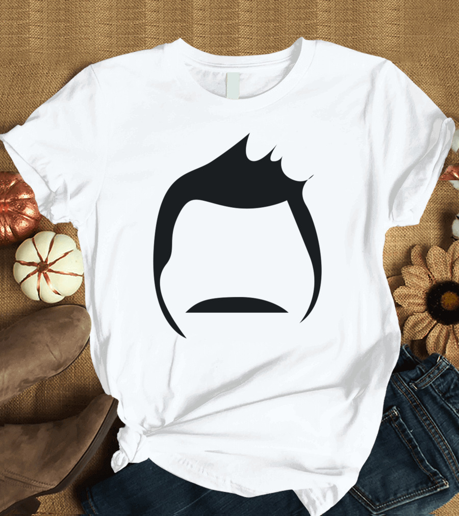 Boy Hairstyle Minimalist T-Shirt