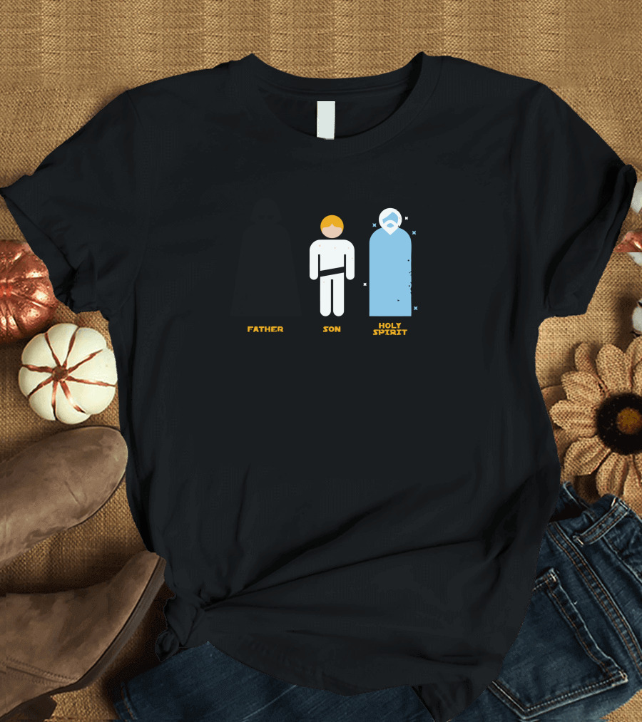 Father Son Holy Spirit Star Wars T-Shirt