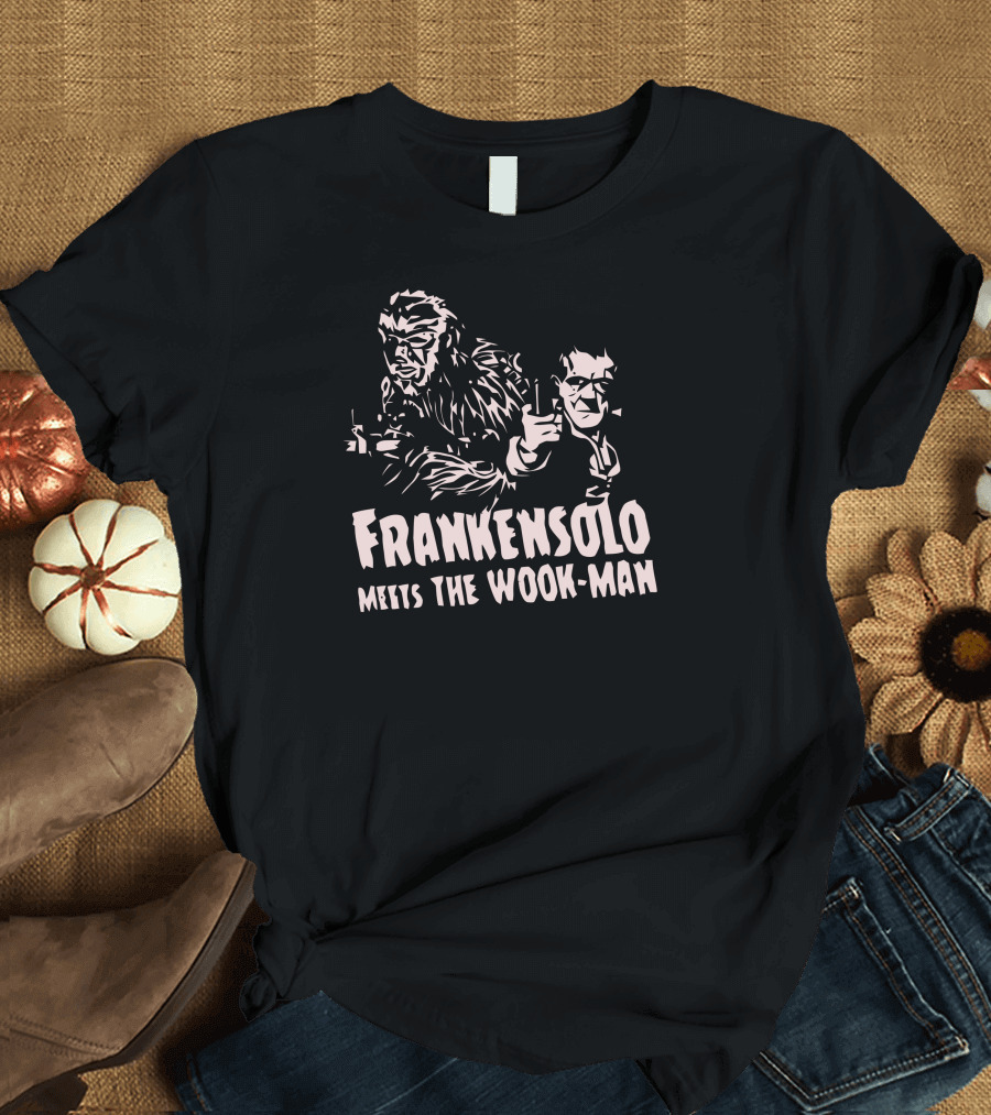 Frankensolo Meets The Wook-Man Monster Fusion Adventure T-Shirt
