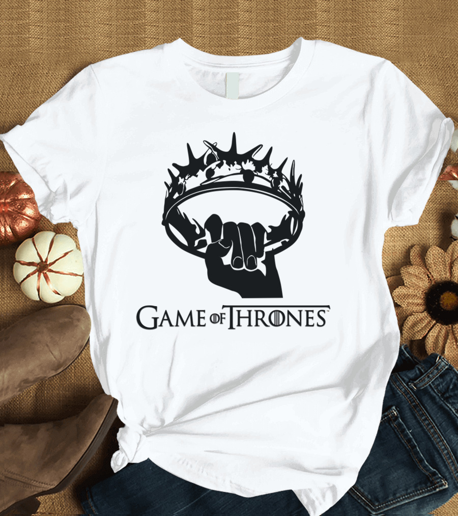 Game of Thrones Iron Throne Crown T-Shirt