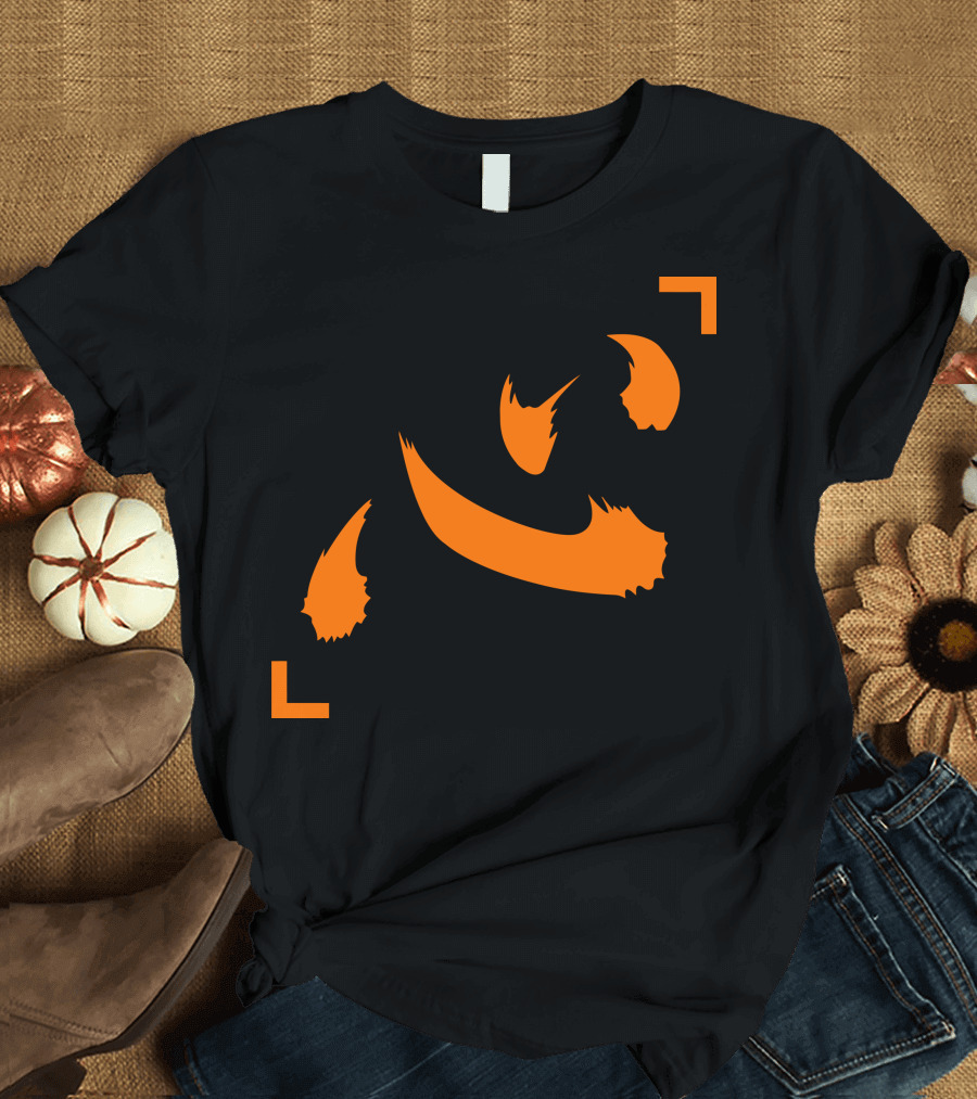 Heart Mind Anime Lucky Abstract Brush Strokes T-Shirt