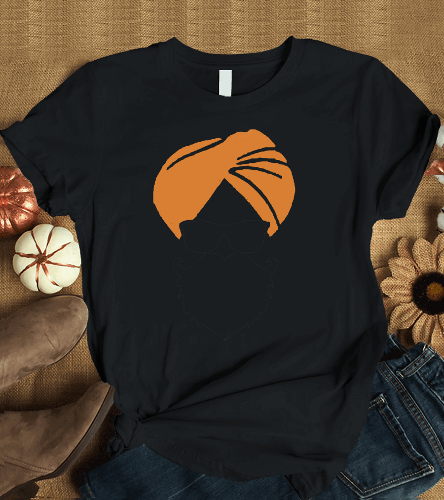 Singh Is King Turban Beard Sunglasses T-Shirt