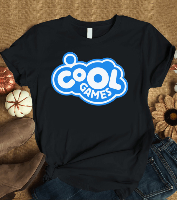 T-Shirt: Cool Games Bubble Lettering Style Retro Pop Culture T-Shirt Cool Games Bubble Lettering Style Retro Pop Culture T-Shirt