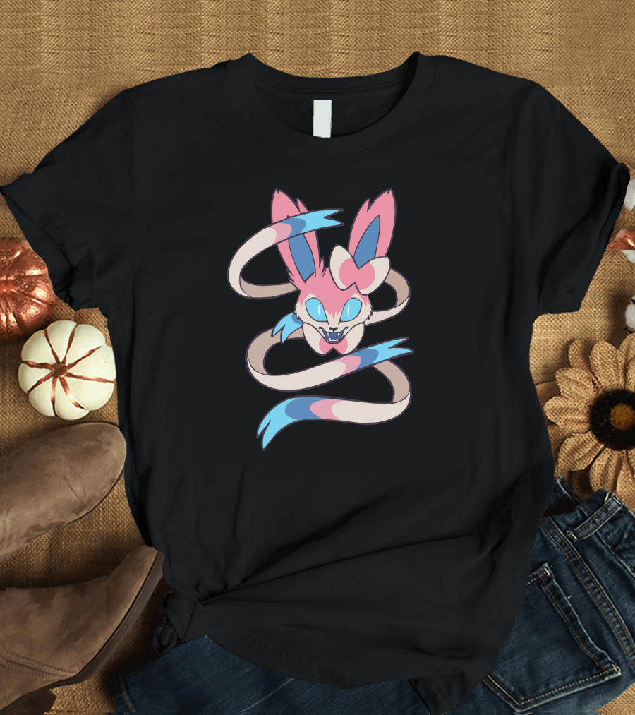 Dragon Eater Sylveon Pokémon Fusion T-Shirt