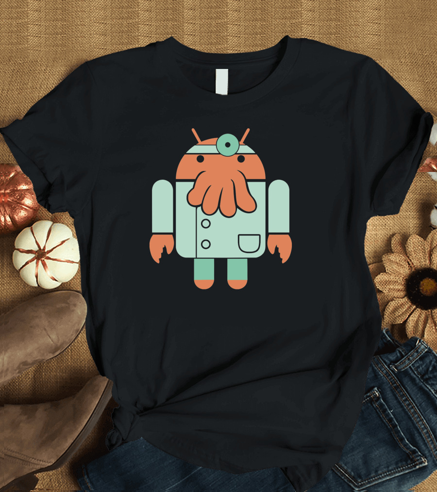 Droidberg Zoidberg Android Mashup T-Shirt