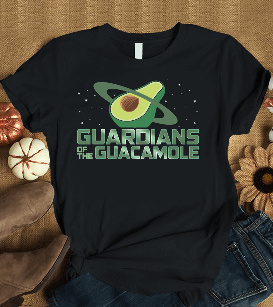 Guardians Of The Guacamole Avocado Space T-Shirt