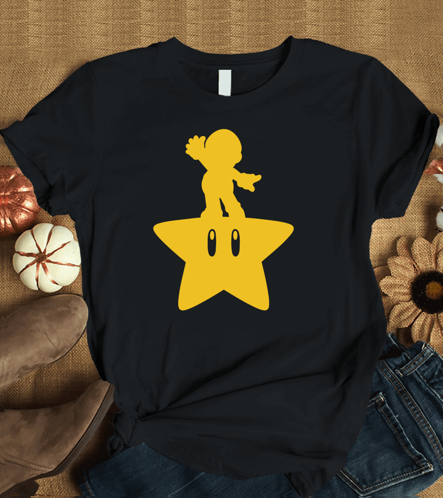 Super Mario Starman Victory T-Shirt