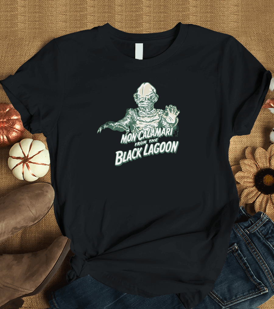 Mon Calamari From The Black Lagoon Creature Mashup T-Shirt