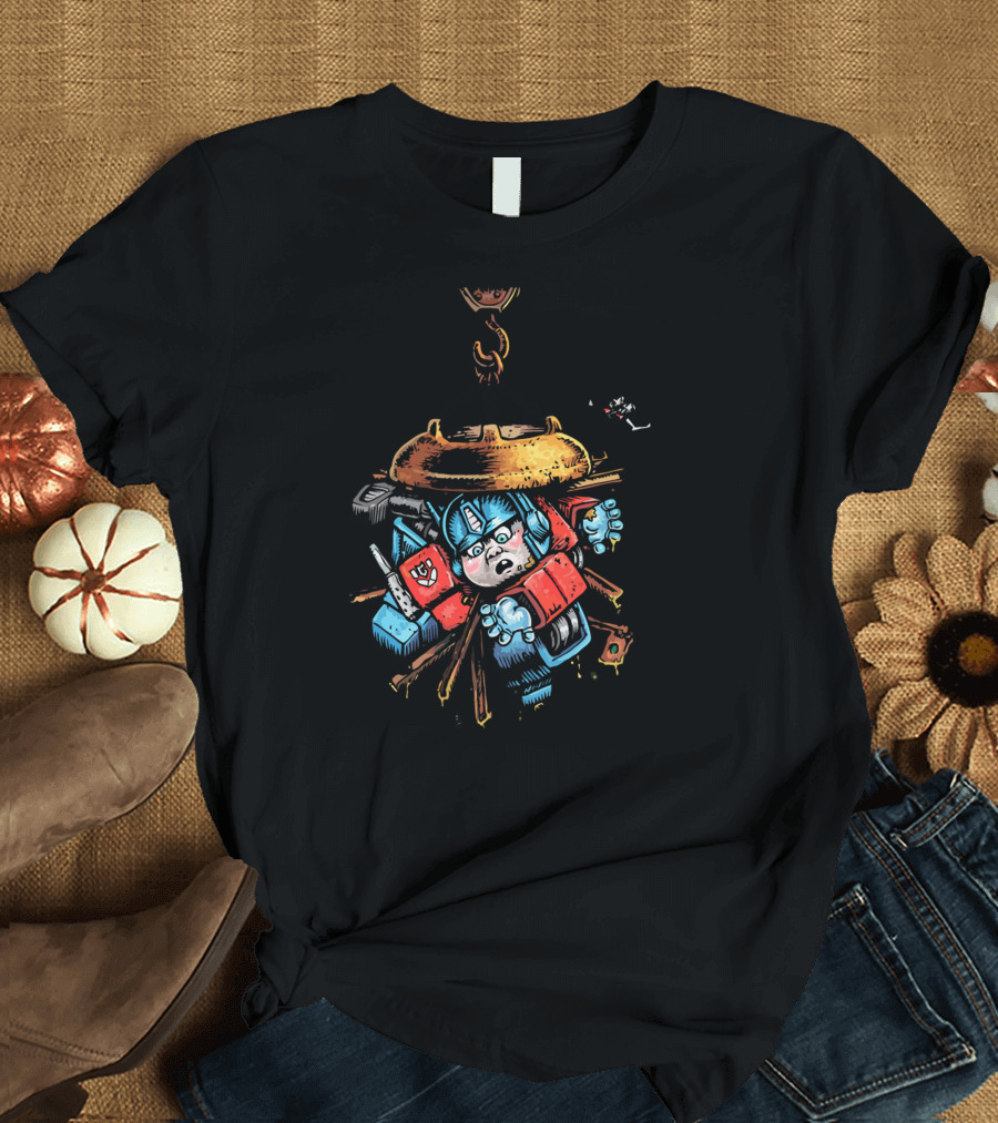 6B Autobob Otto Bot Magnet Trap Adventure T-Shirt