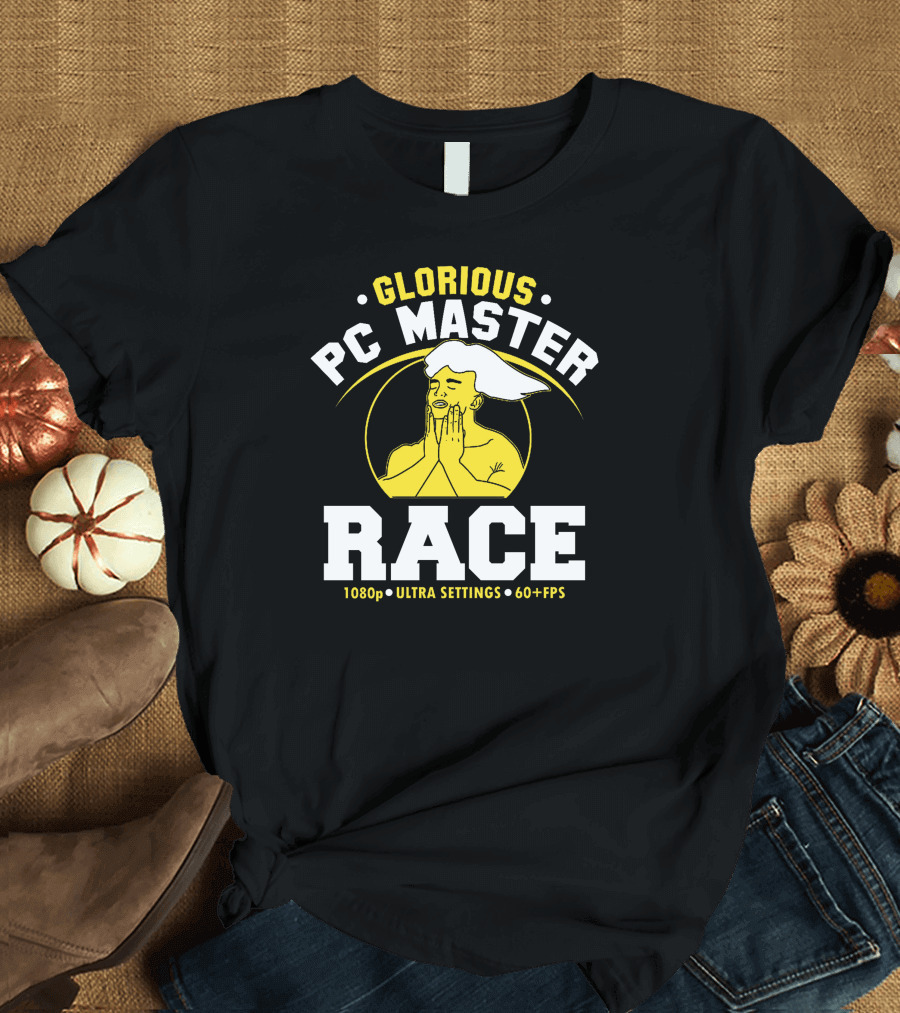 Glorious PC Master Race 1080p Ultra Settings 60+FPS T-Shirt