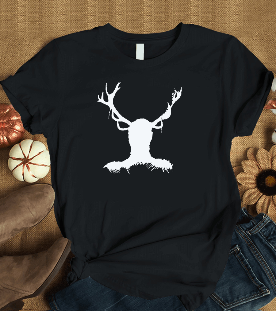 Hannibal Stag White Antler T-Shirt