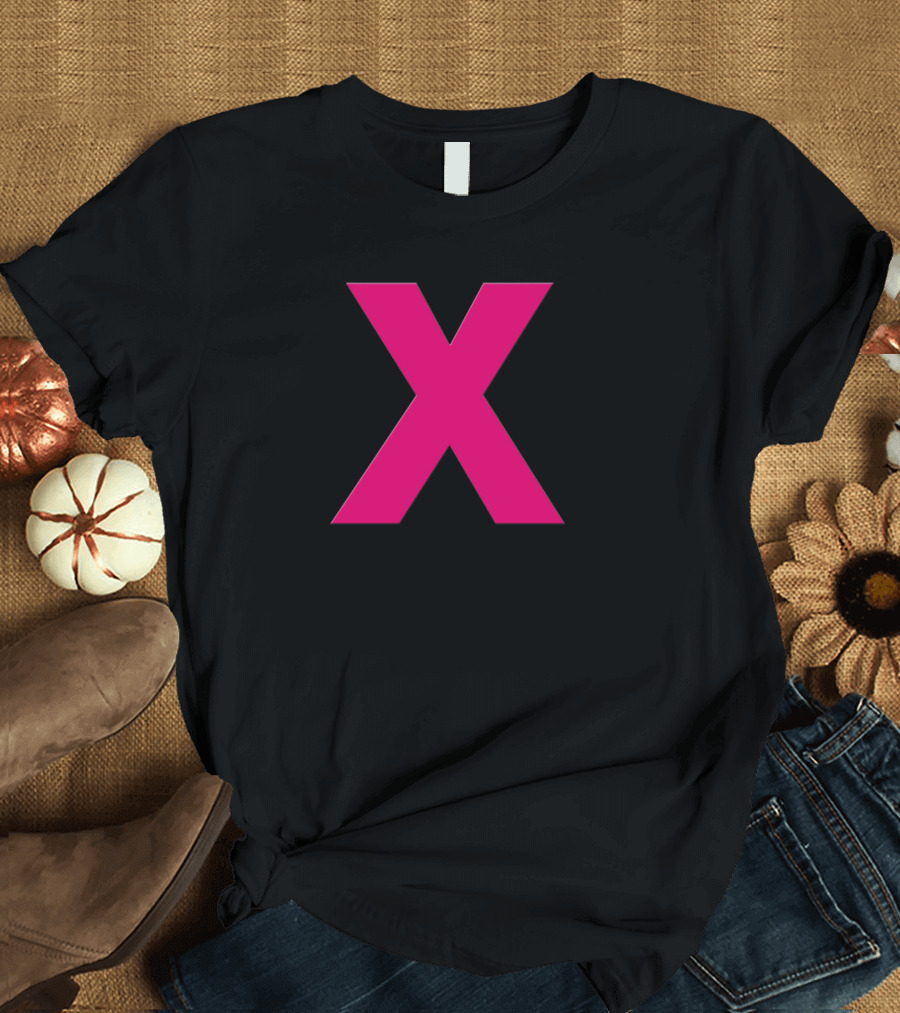 Pink X T-Shirt