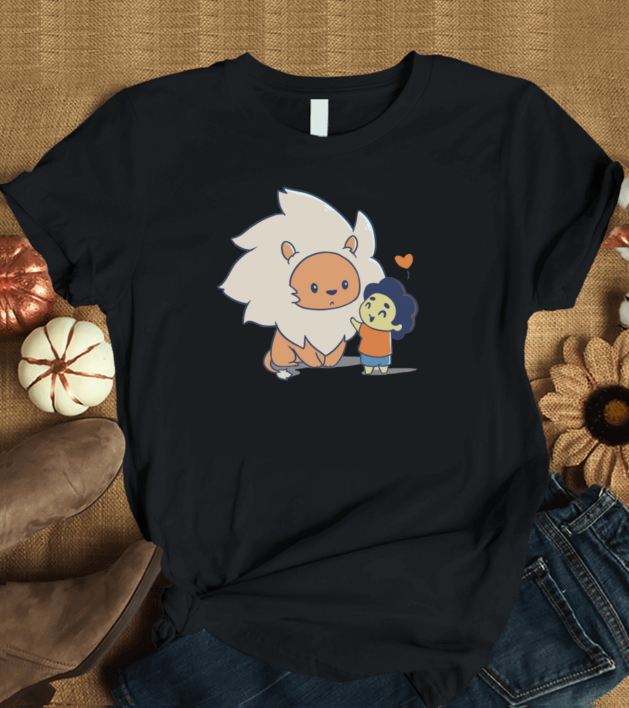 Steven Universe Lovable Lion Friendship Adventure T-Shirt