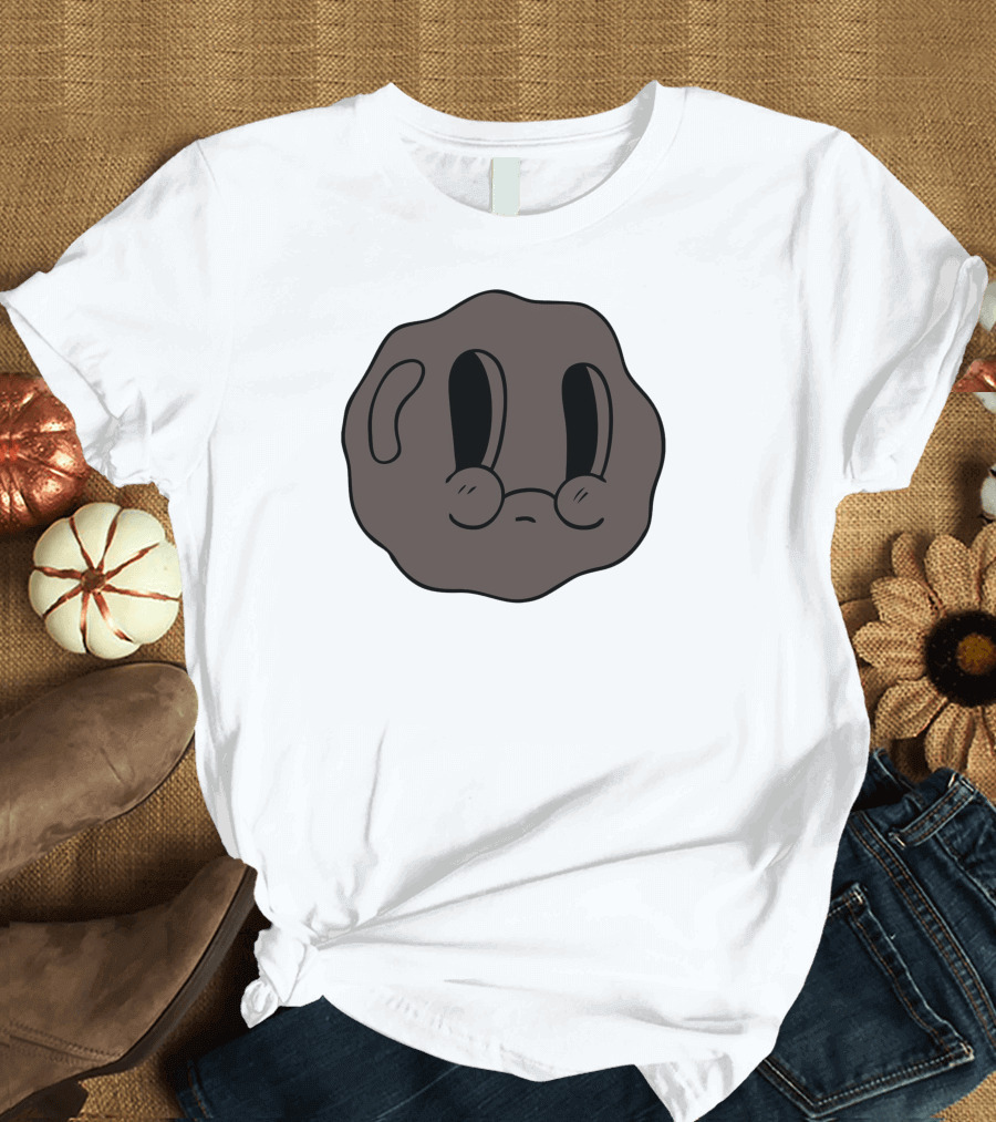 Bubble Guy Nerdy Face with Glasses T-Shirt