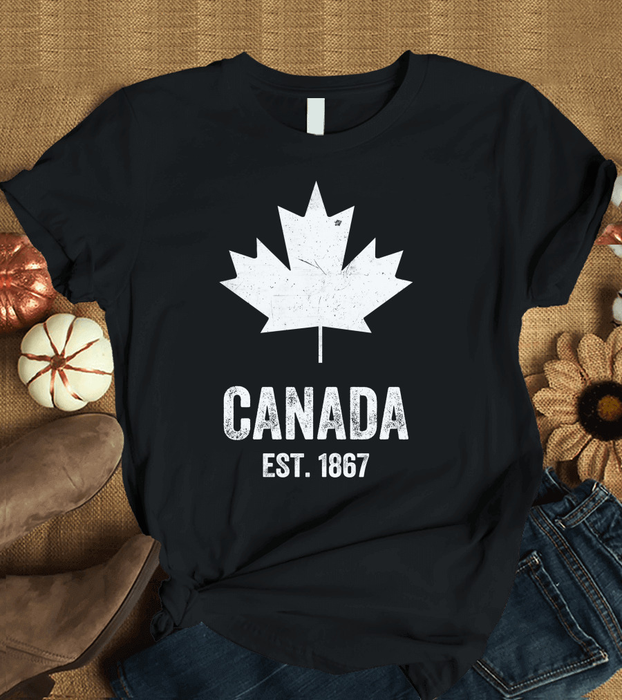 Canada Maple Leaf Est. 1867 T-Shirt
