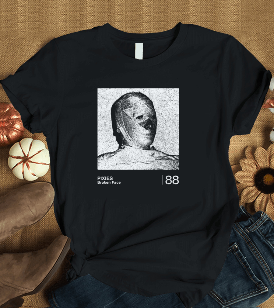 Pixies Broken Face 88 Minimalist T-Shirt