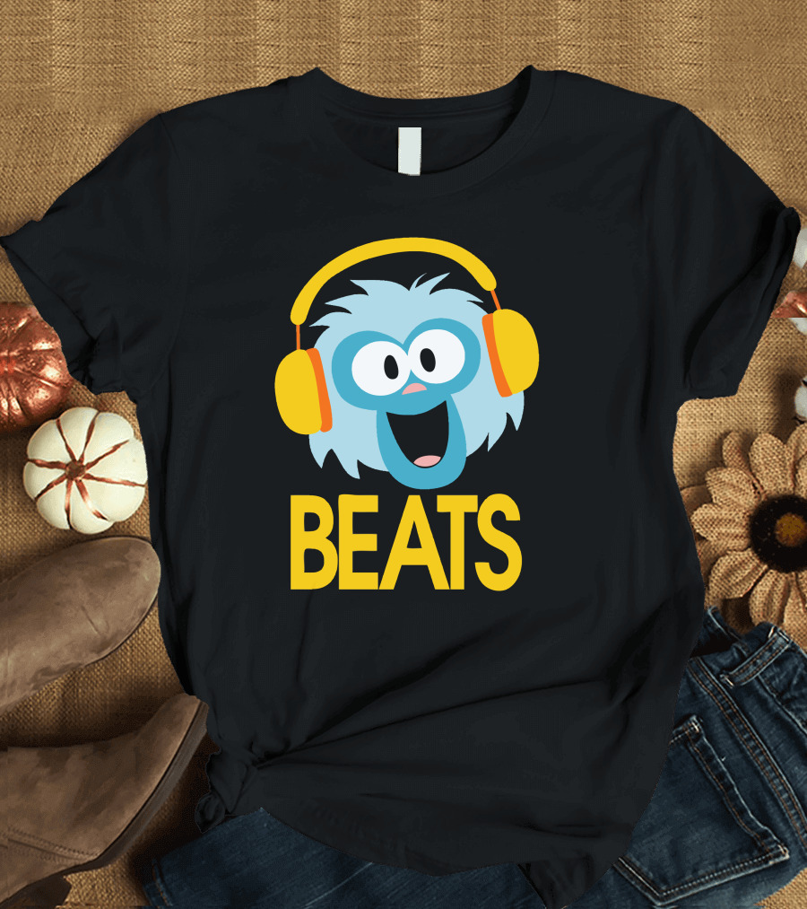 Beats Monkey with Headphones T-Shirt