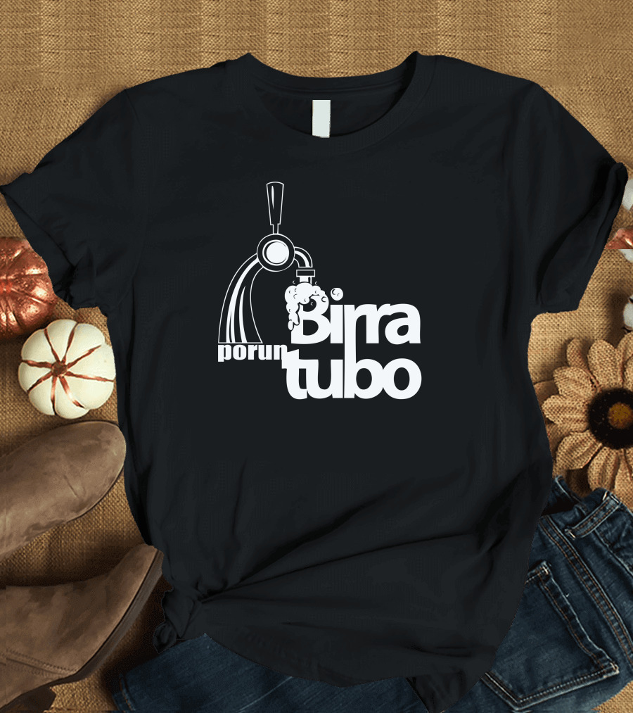 Birra Por Un Tubo Frothy Beer Tap T-Shirt