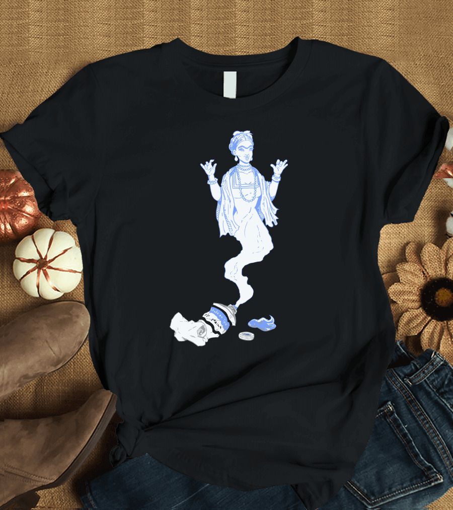 Frida Kahlo Genie in a Bottle T-Shirt