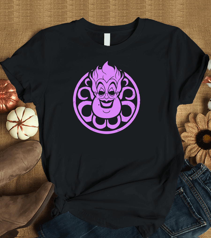 Hail Ursula Tentacle Emblem Villain T-Shirt