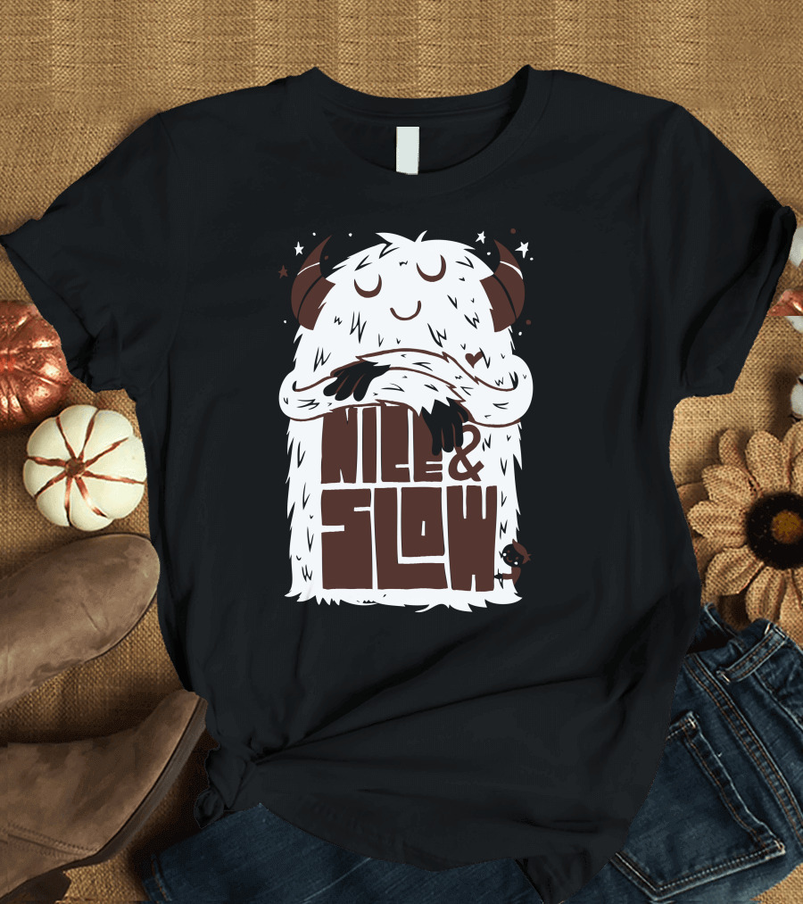 Nice And Slow Furry Monster Hugging T-Shirt