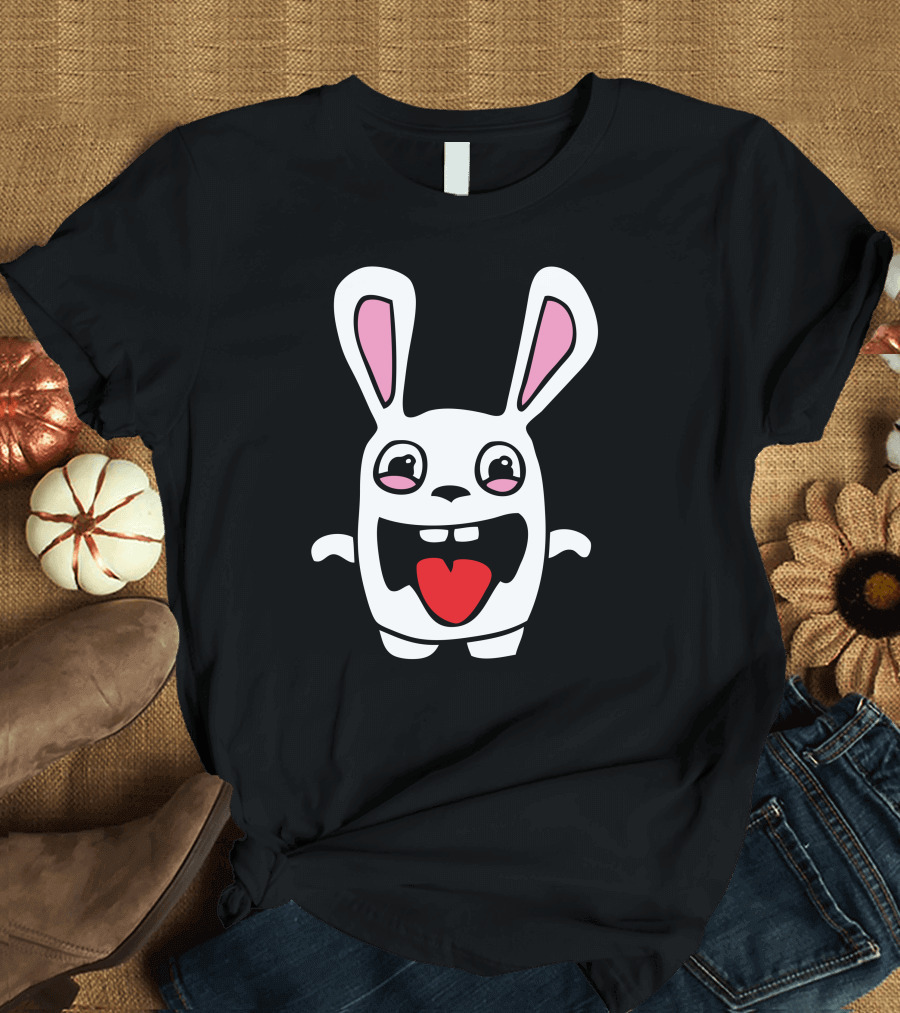 Raving Rabbids Rabbit Lapin Iconic Character T-Shirt