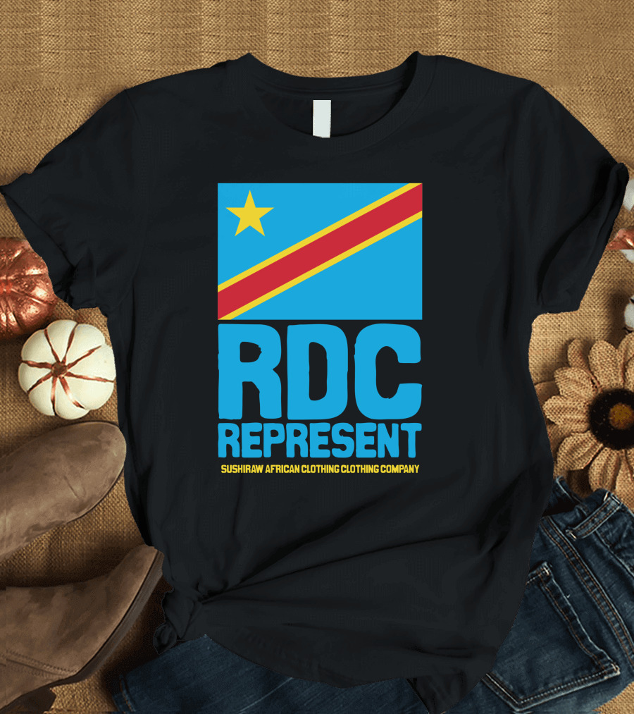 RDC Represent Sushiraw African Clothing Clothing Company T-Shirt