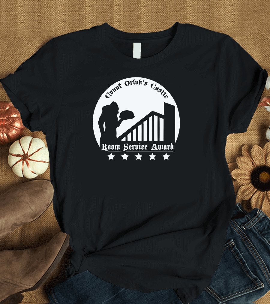 Count Orlok's Castle Room Service Award T-Shirt