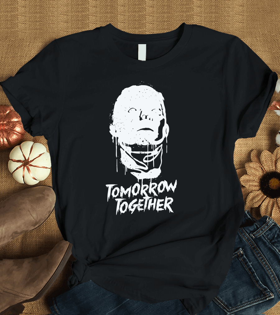 Seegson Synthetics Tomorrow Together Dripping Face T-Shirt