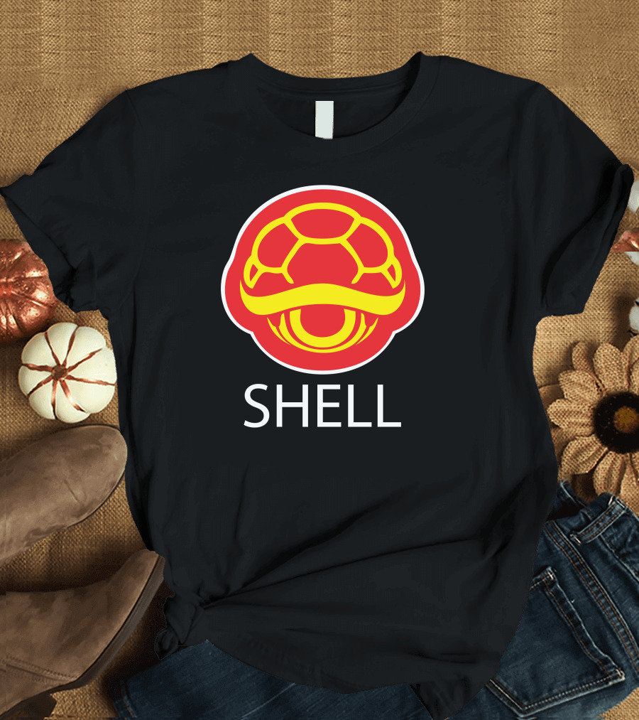 SHELL Mario Kart Parody Red Shell T-Shirt