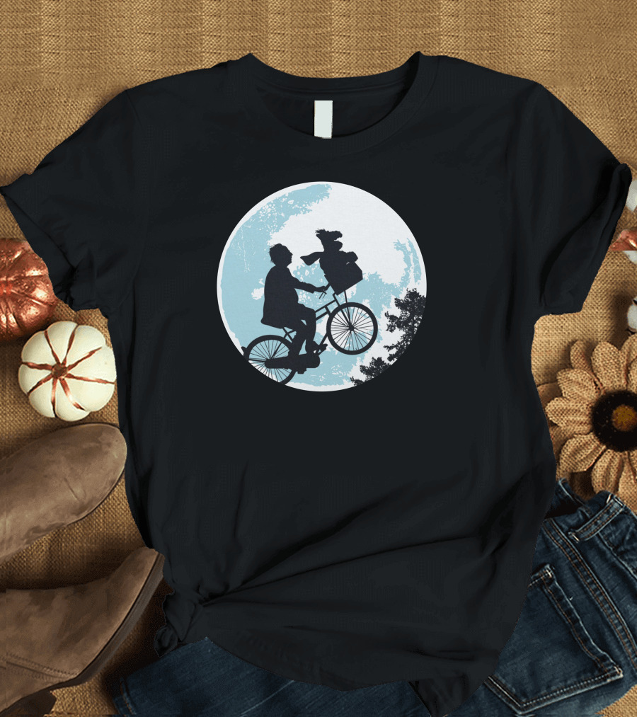 Willies Escape Moonlit Bicycle Ride T-Shirt
