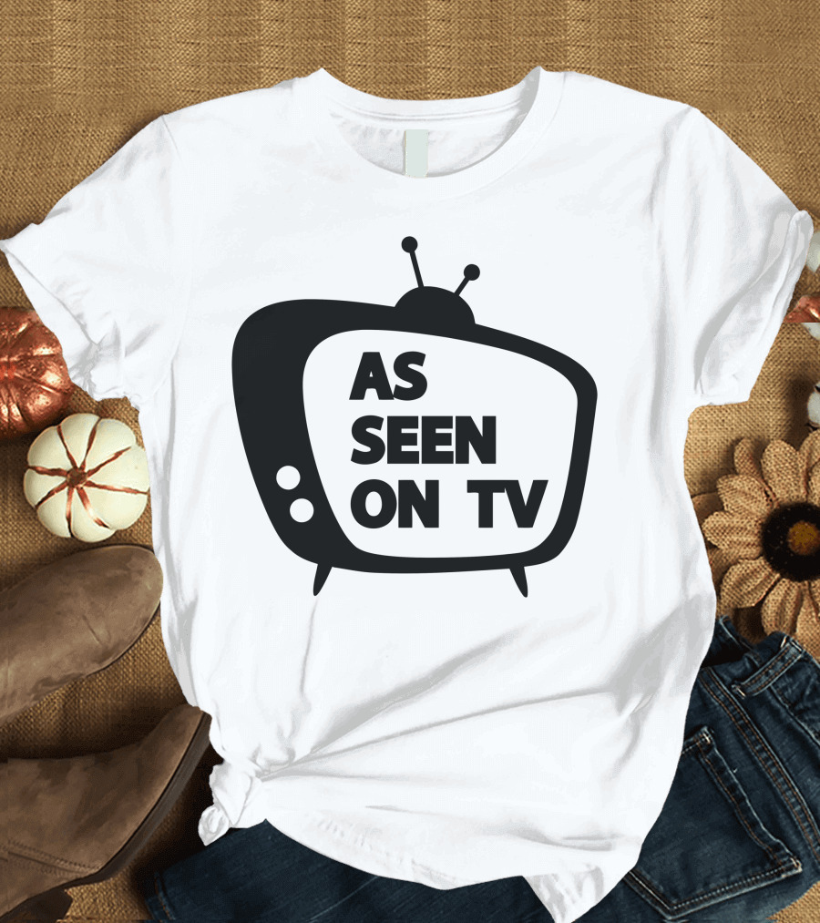 As Seen On TV Retro Television T-Shirt