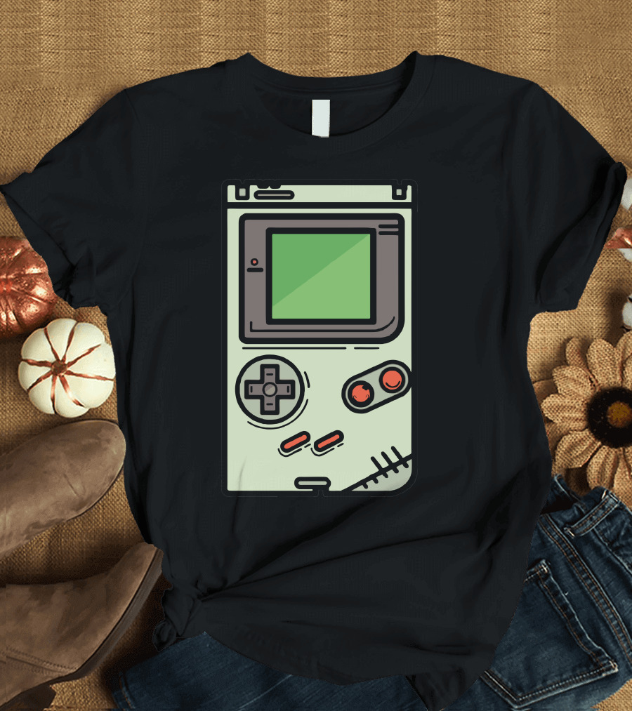 Retro Zombie Game Boy Console T-Shirt