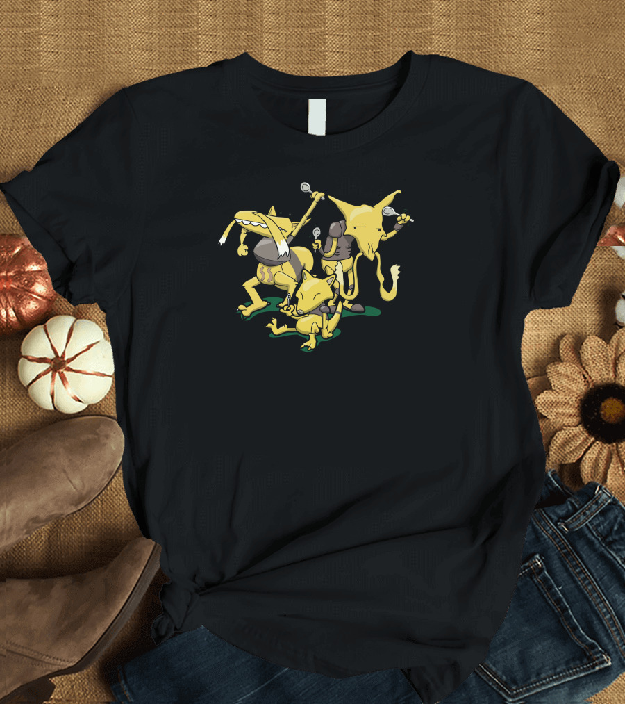 Abra Kadabra Alakazam Spoon Wizards T-Shirt