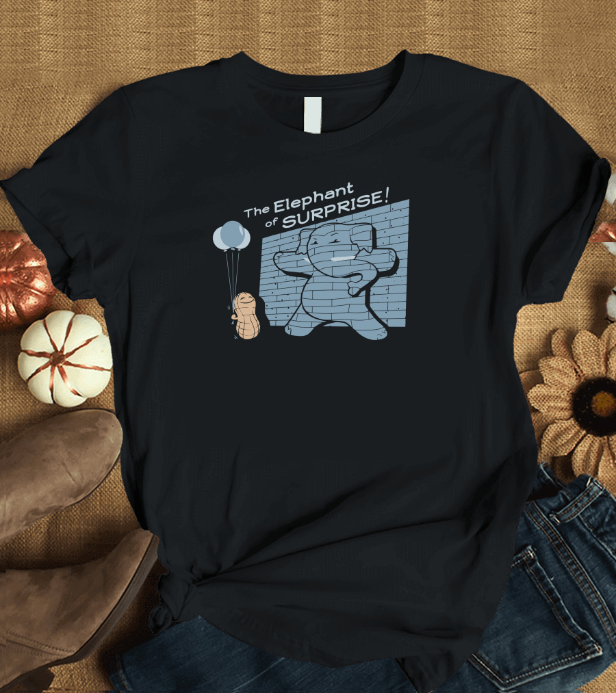 The Peanut and Balloons Present The Elephant Of Surprise T-Shirt