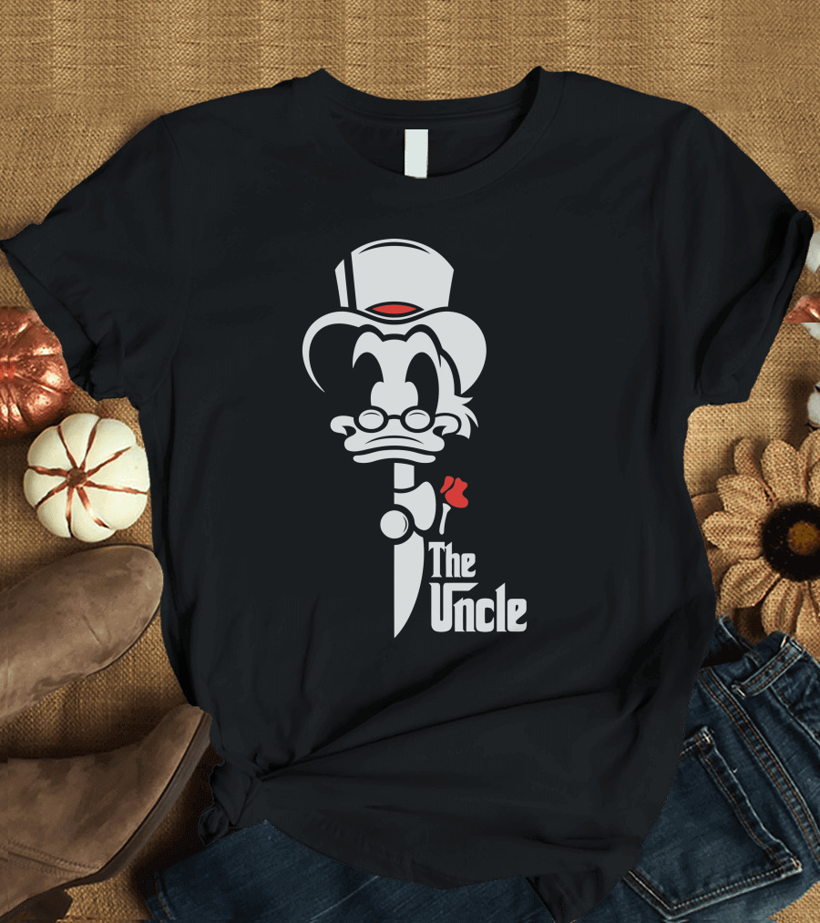 The Uncle Scrooge McDuck Godfather T-Shirt