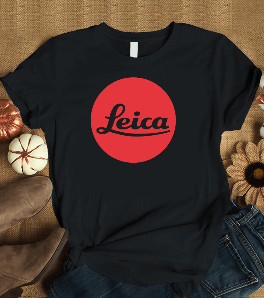 Leica Bold Red Circle T-Shirt