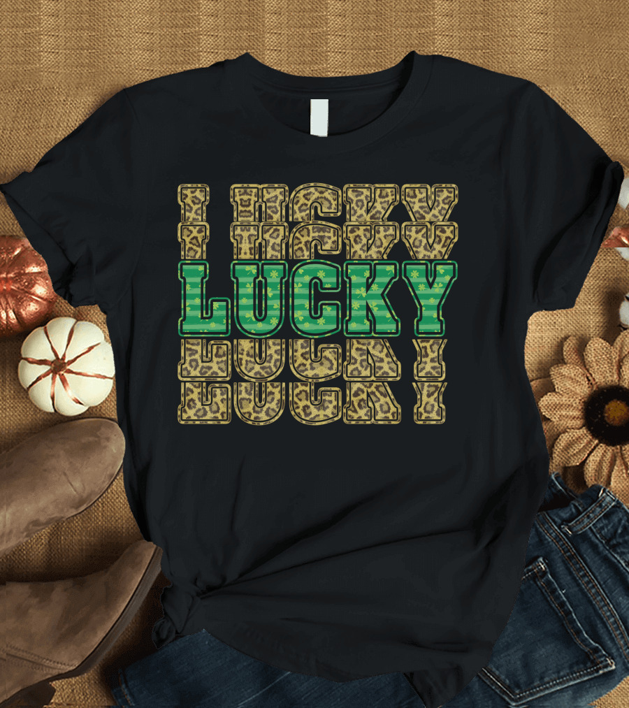 Lucky Leopard Lucky Lucky Leopard T-Shirt