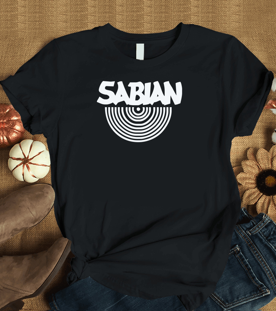 Sabian New Cymbal Logo Rings T-Shirt
