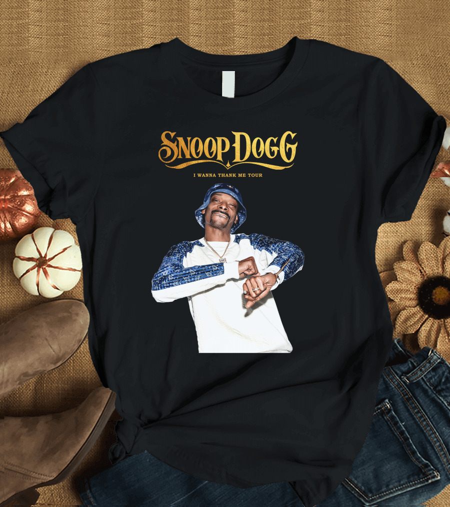 Snoop Dogg I Wanna Thank Me Tour T-Shirt